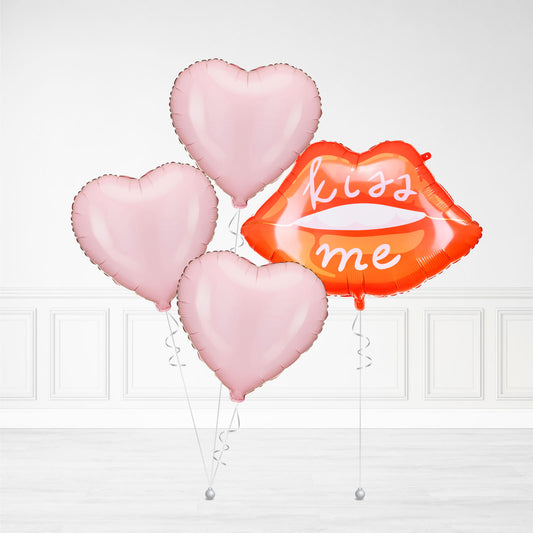 Kiss Me Valentines Day Balloon