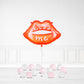 Kiss Me Valentines Day Balloon