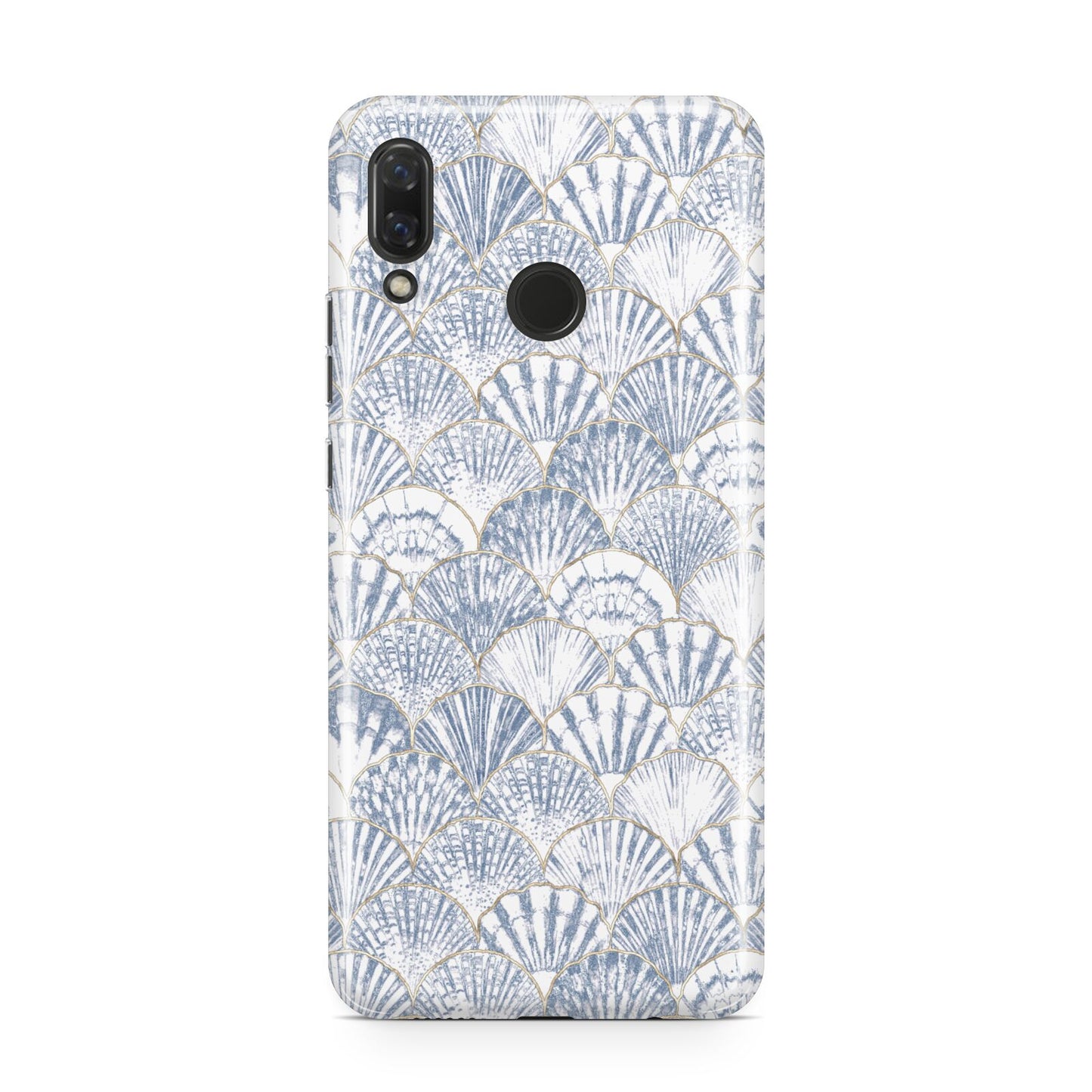 Blue Seashell Pattern Huawei Nova 3 Phone Case