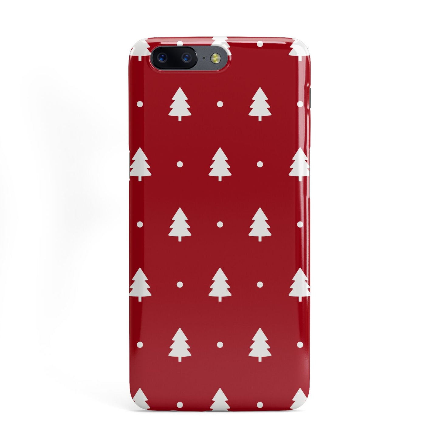 Classic Red Christmas Trees OnePlus Case
