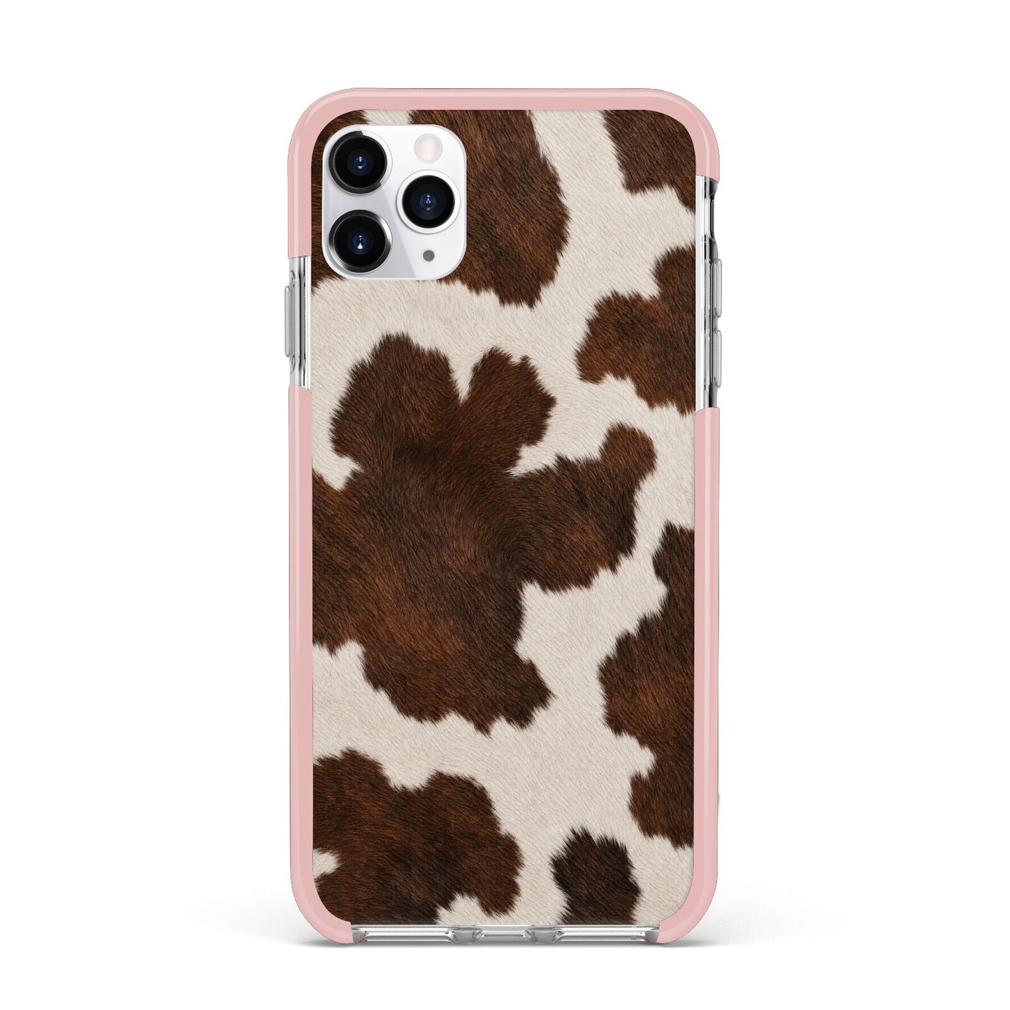 Cocoa Hide iPhone 11 Pro Max Impact Pink Edge Case