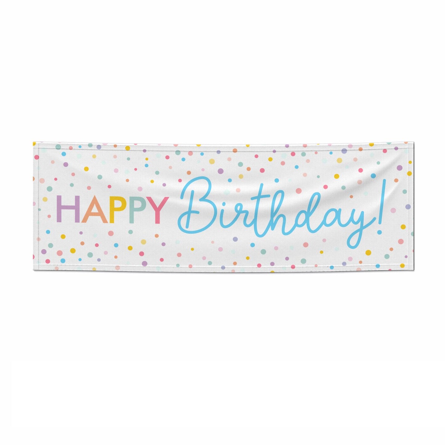 Happy Birthday 3x1 Paper Banner