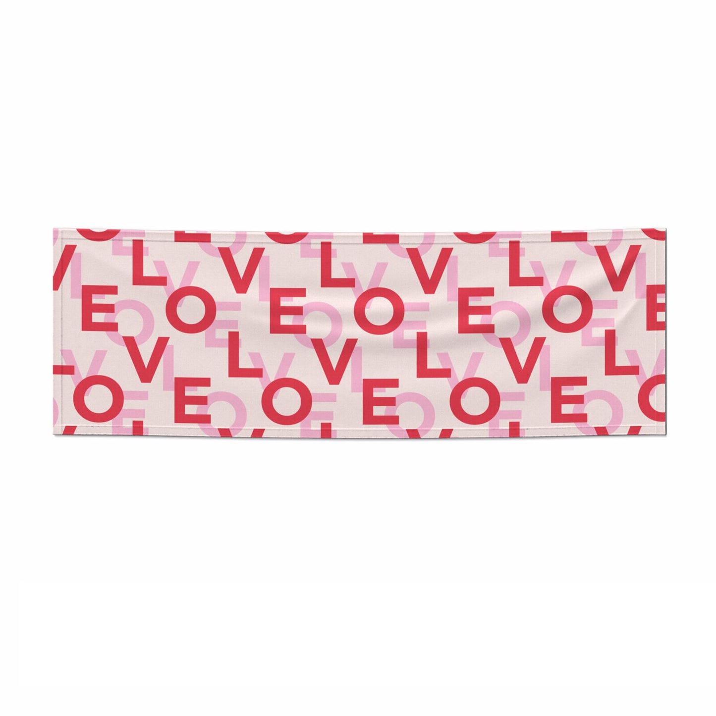 Love Valentine 3x1 Paper Banner