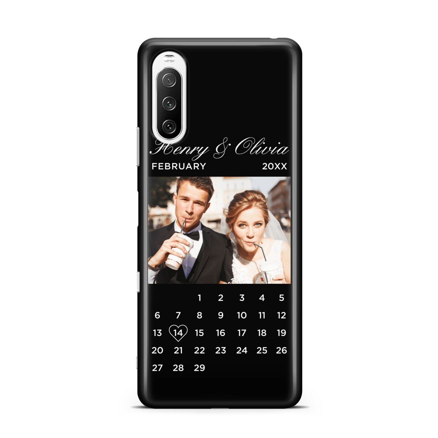 Milestone Date Personalised Photo Sony Xperia 10 III Case