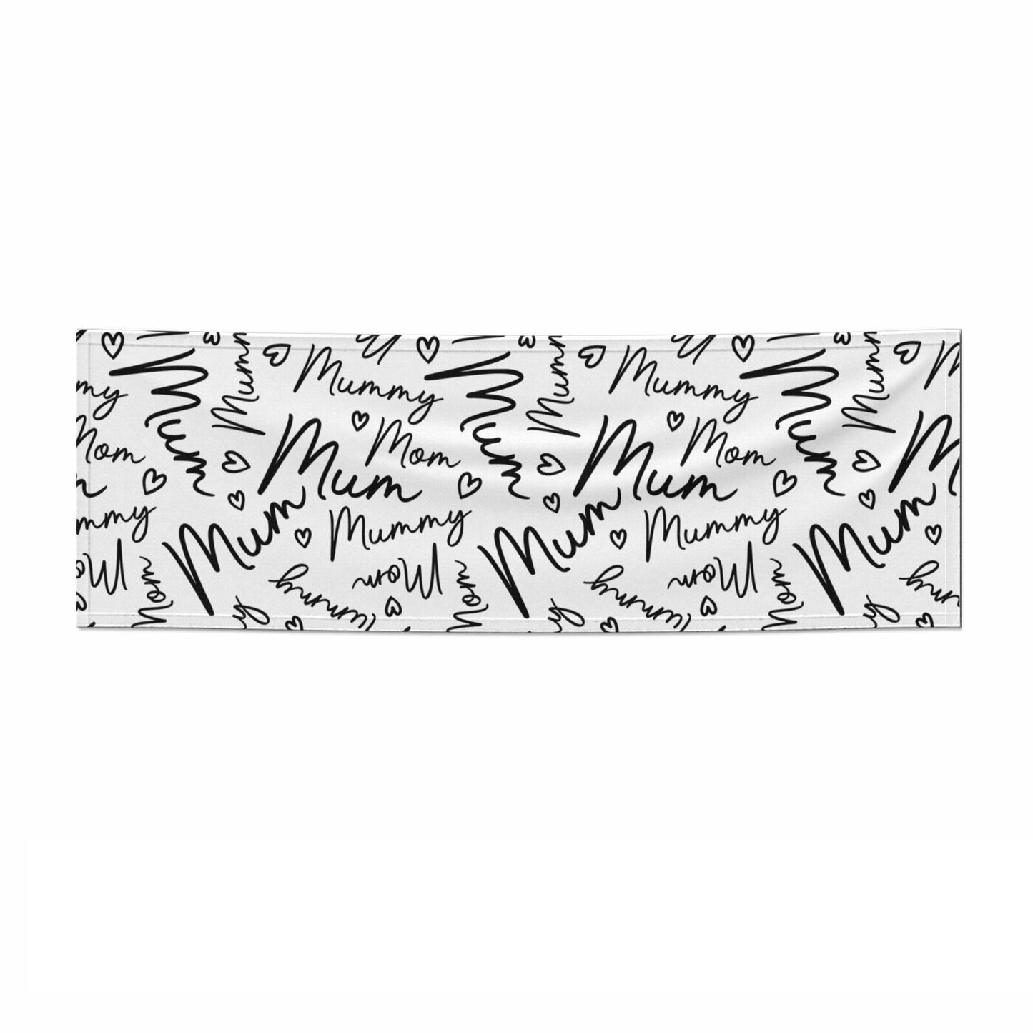 Mum text 3x1 Paper Banner