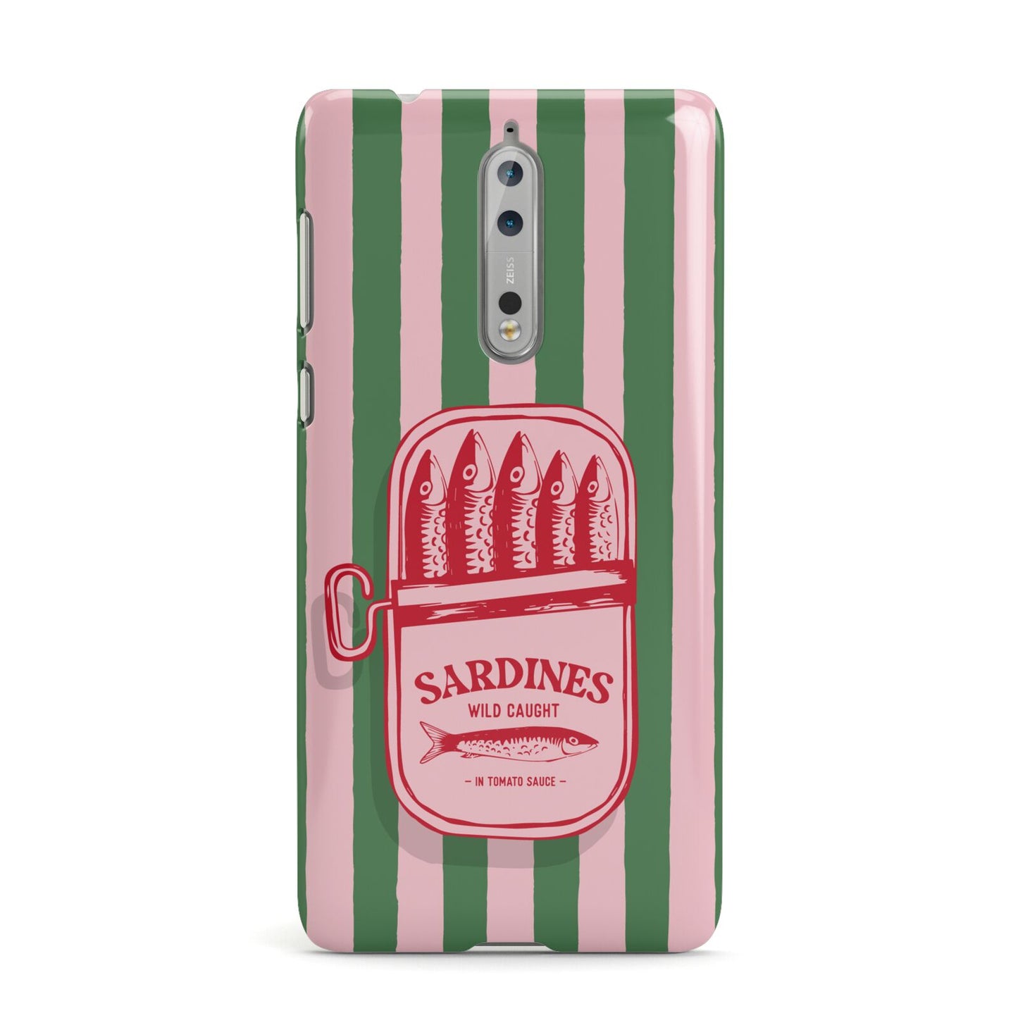 Sardine Tin Stripe Nokia Case