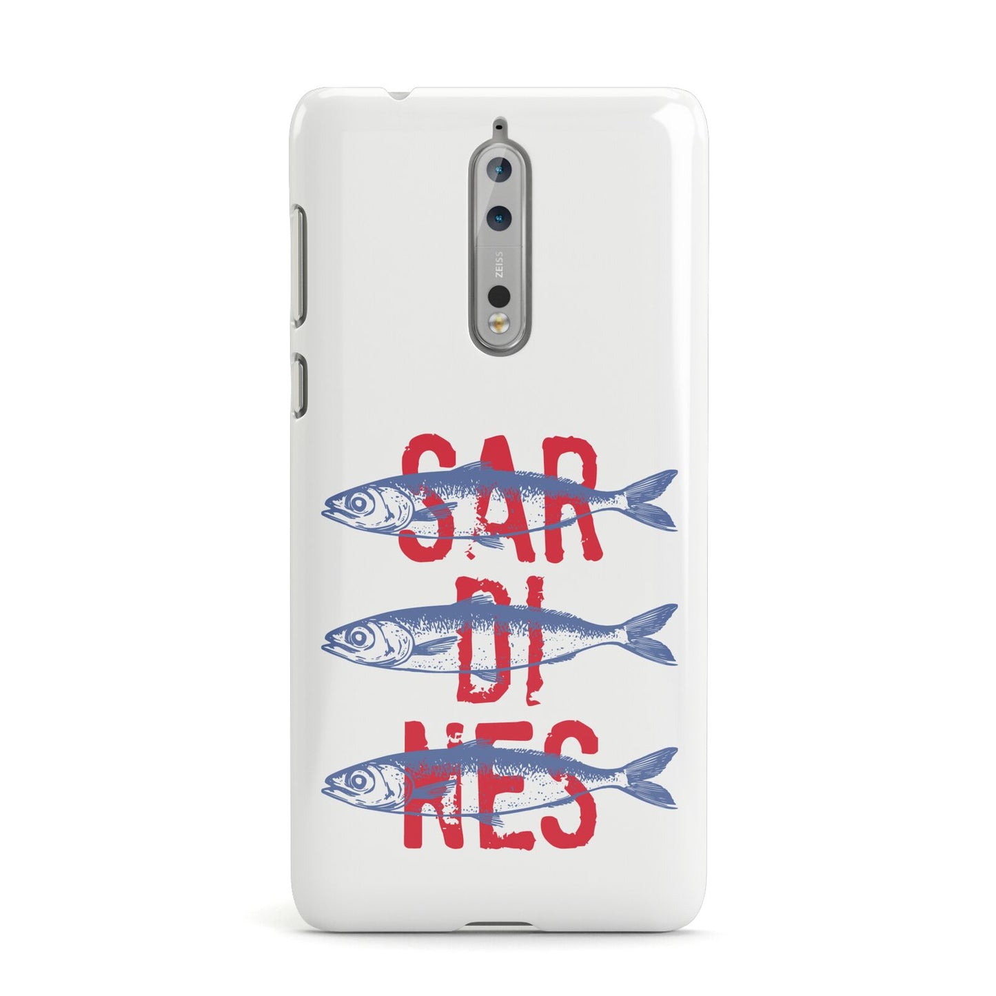 Sardines Word Art Nokia Case