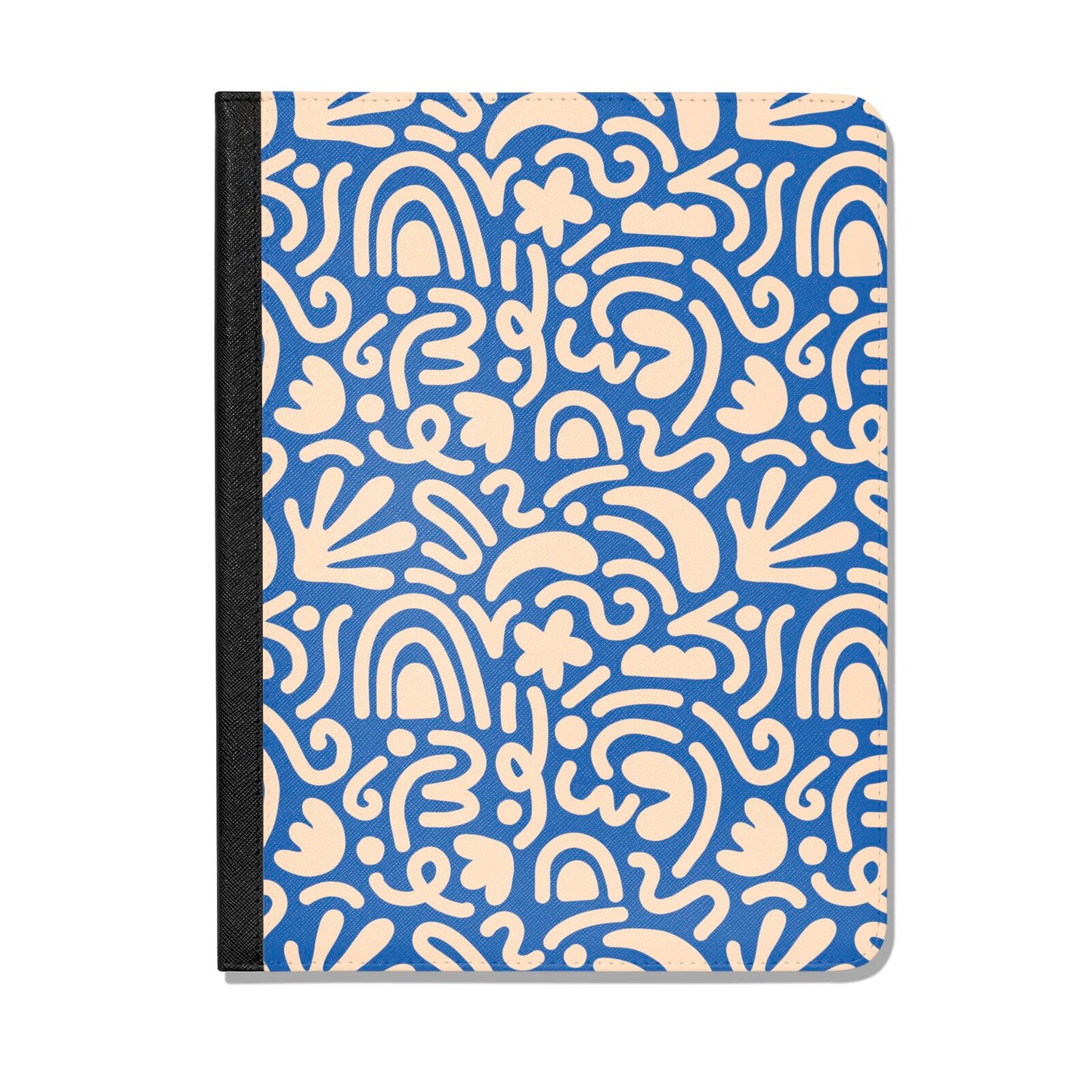 Abstract Apple iPad Leather Folio Case