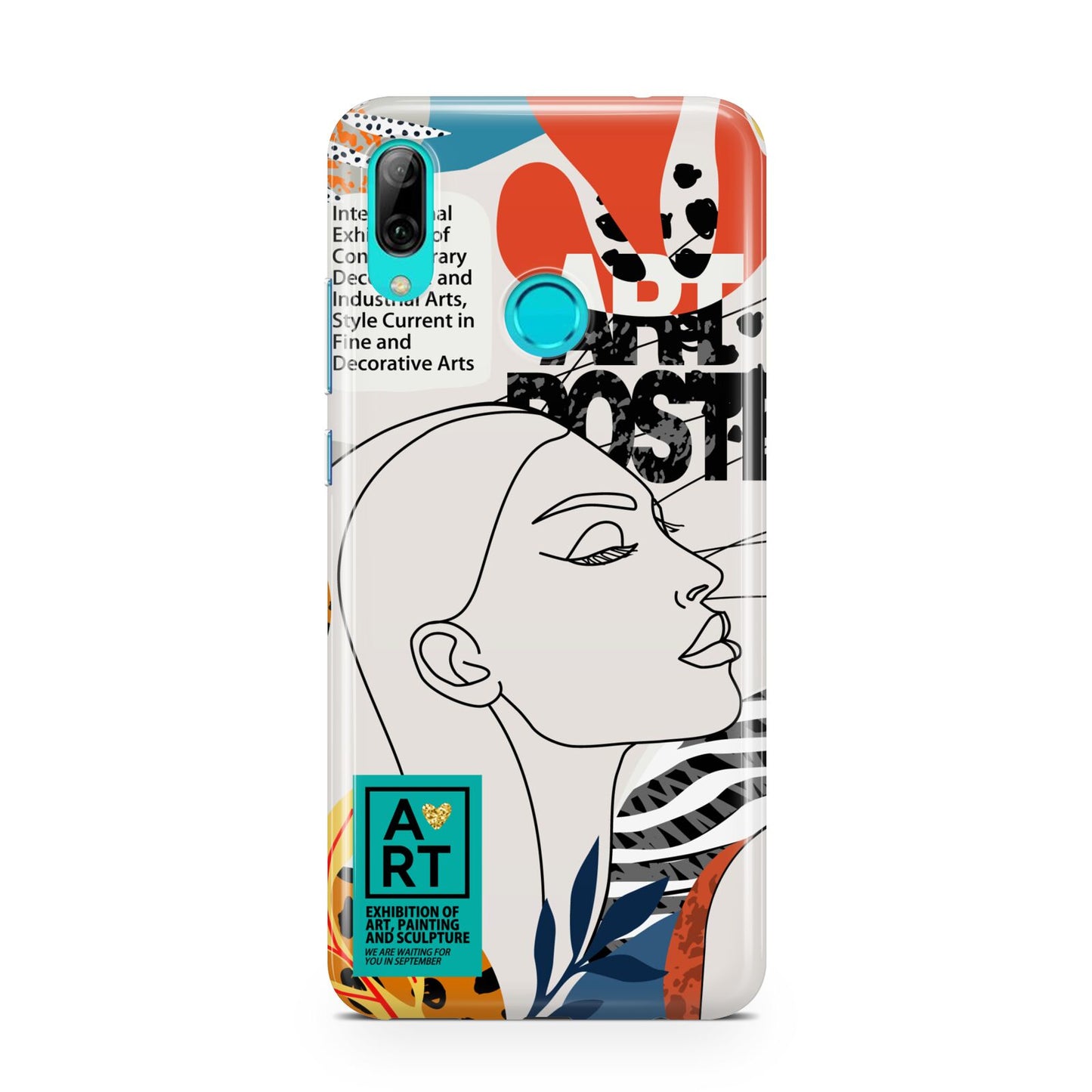 Abstract Art Poster Huawei P Smart 2019 Case