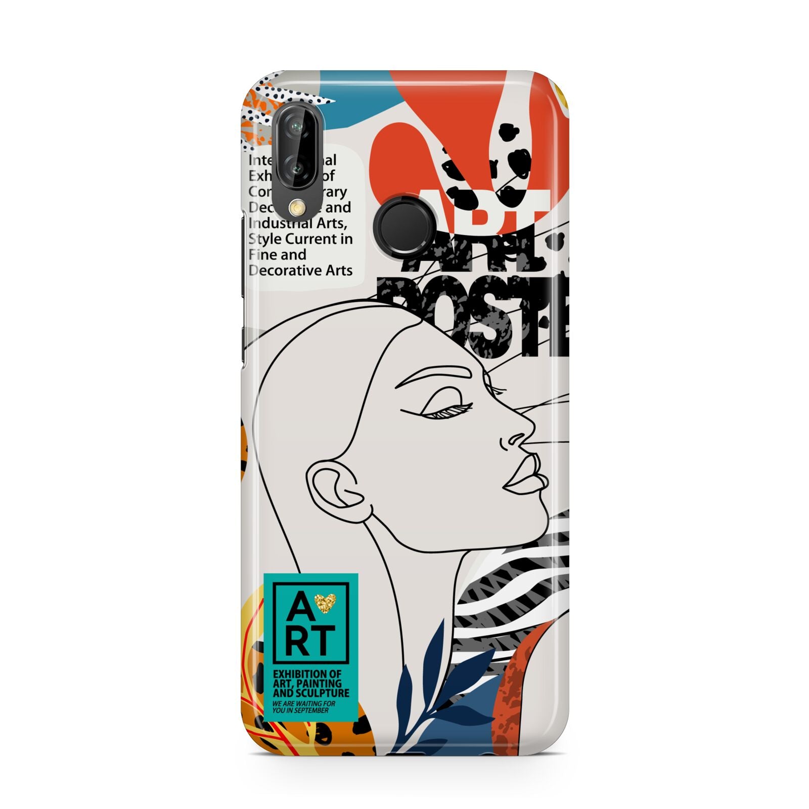 Abstract Art Poster Huawei P20 Lite Phone Case
