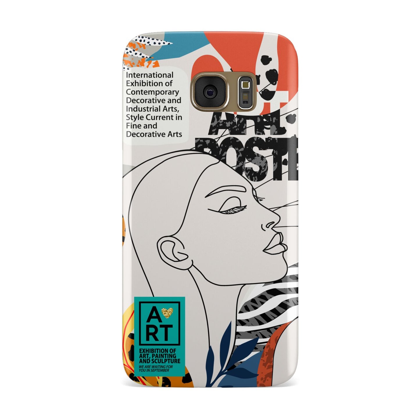 Abstract Art Poster Samsung Galaxy Case