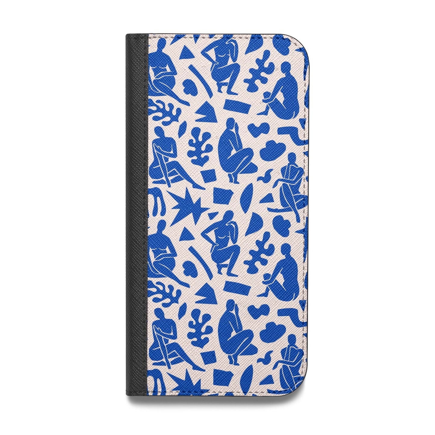 Abstract Art Vegan Leather Flip Samsung Case