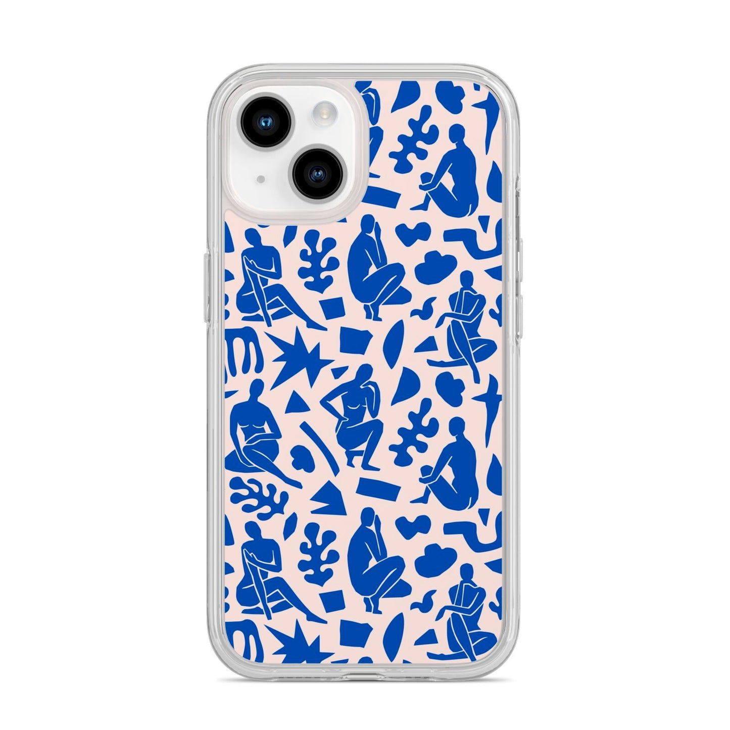 Abstract Art iPhone 14 Clear Tough Case Starlight