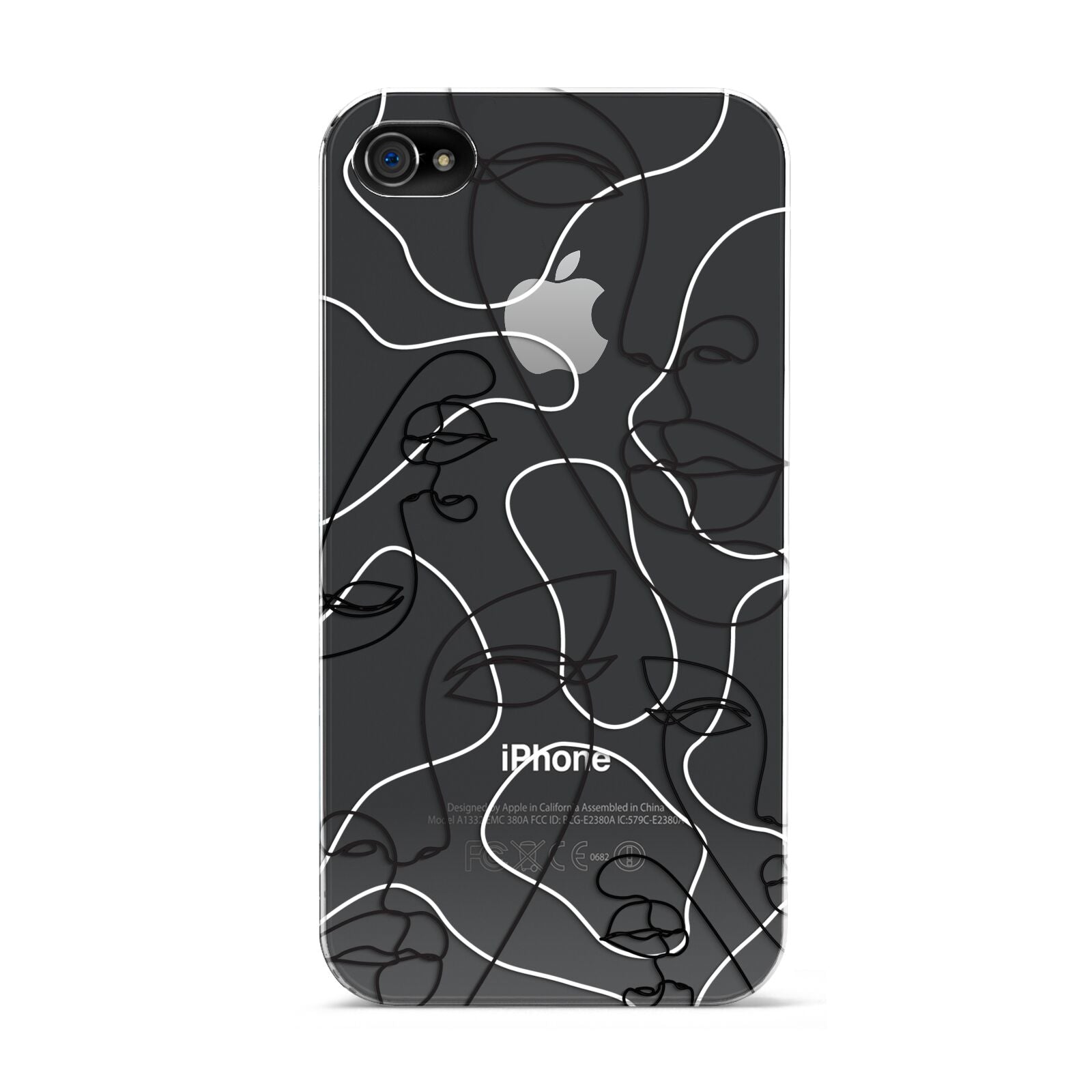 Abstract Face Apple iPhone 4s Case