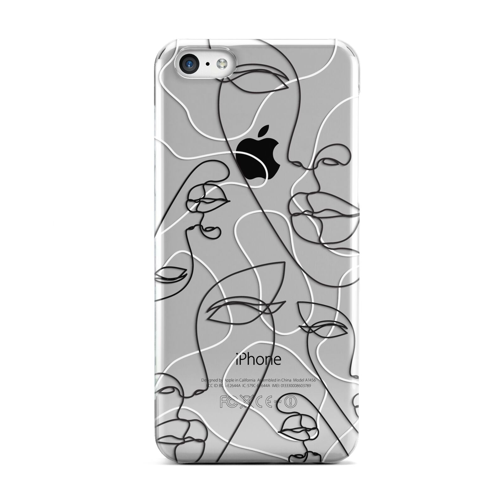 Abstract Face Apple iPhone 5c Case