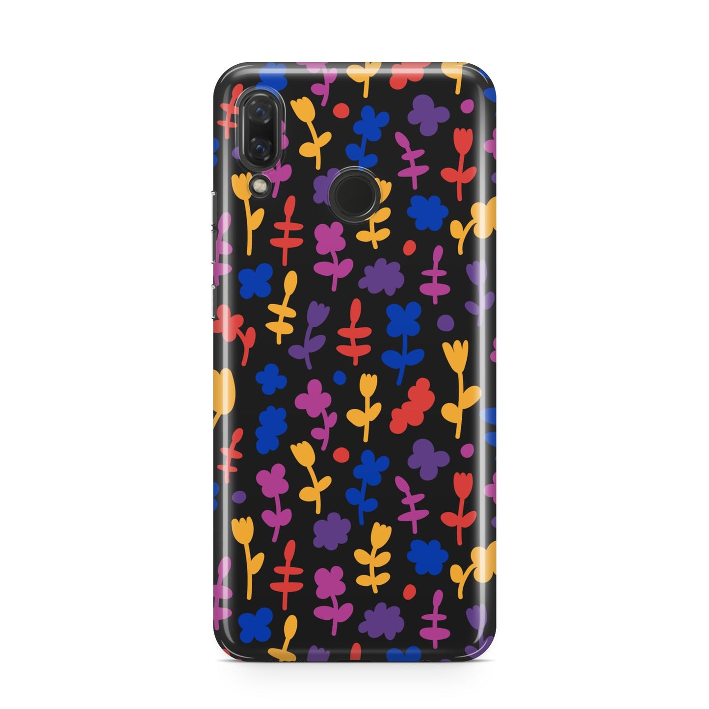 Abstract Floral Huawei Nova 3 Phone Case