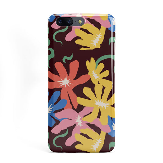 Abstract Flowers OnePlus Case