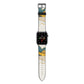 Abstract Mountain Apple Watch Strap with Space Grey Hardware