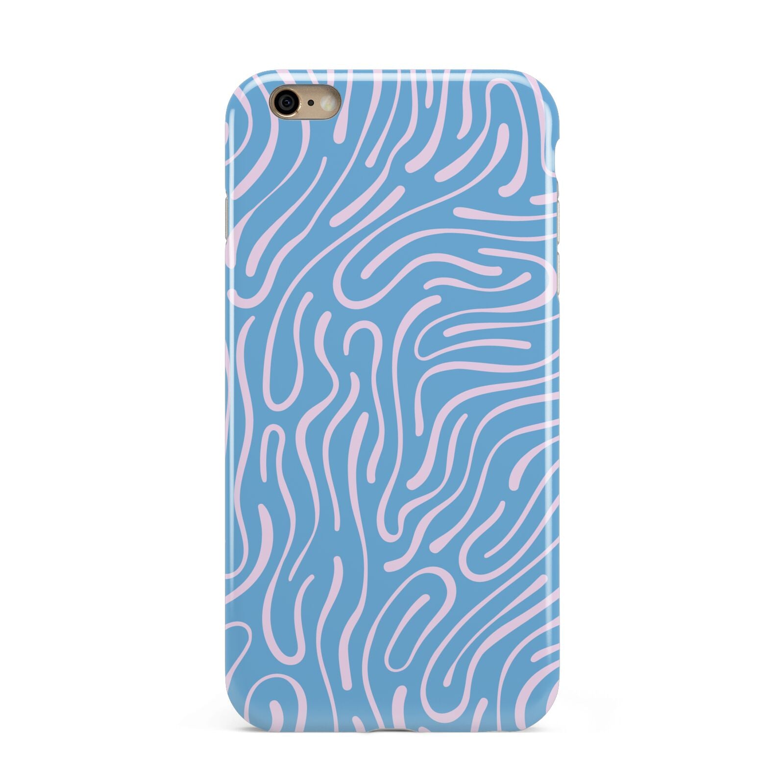 Abstract Ocean Pattern Apple iPhone 6 Plus 3D Tough Case