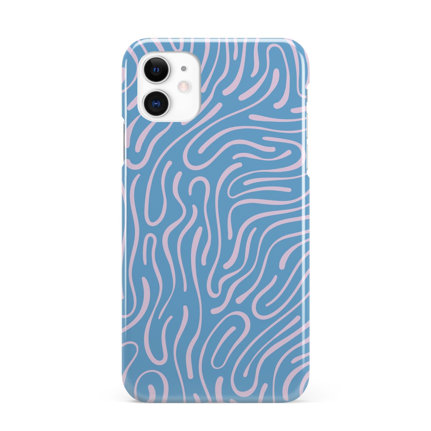 Abstract Ocean Pattern iPhone 11 3D Snap Case