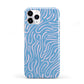 Abstract Ocean Pattern iPhone 11 Pro 3D Tough Case
