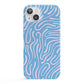 Abstract Ocean Pattern iPhone 13 Full Wrap 3D Snap Case