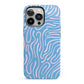 Abstract Ocean Pattern iPhone 13 Pro Full Wrap 3D Tough Case