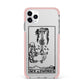 Ace of Swords Monochrome iPhone 11 Pro Max Impact Pink Edge Case