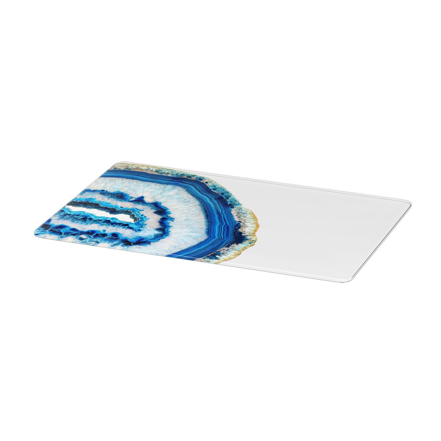 Agate Dark Blue and Turquoise Apple MacBook Case Only