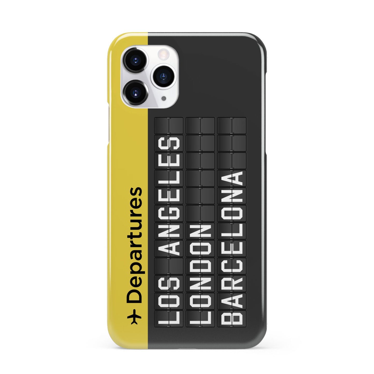 Airport Departures Board iPhone 11 Pro 3D Snap Case