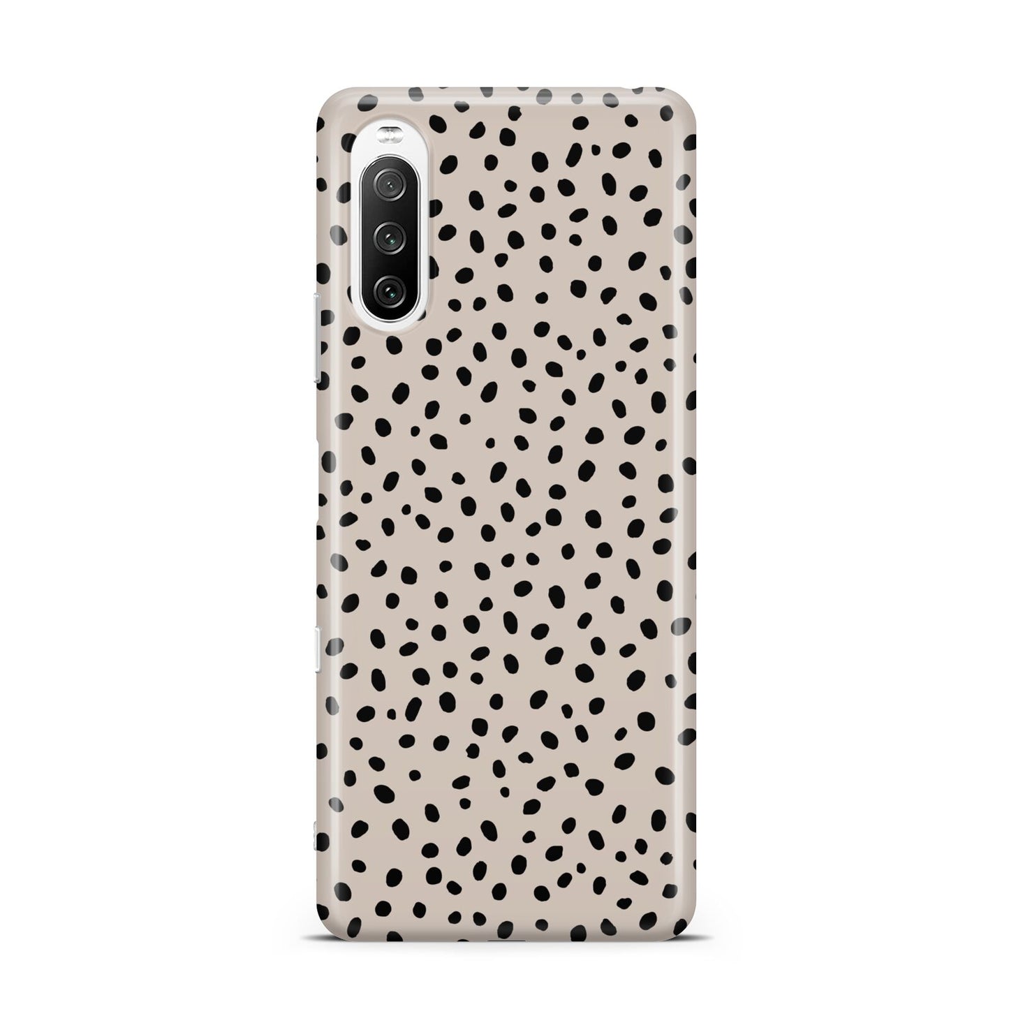 Almond Polka Dot Sony Xperia 10 III Case