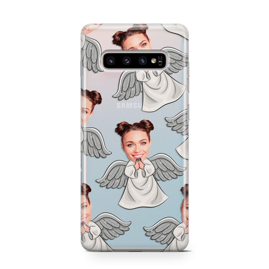 Angel Photo Face Protective Samsung Galaxy Case
