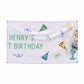 Any Age Happy Birthday Personalised Photo 5x3 Vinly Banner with Grommets