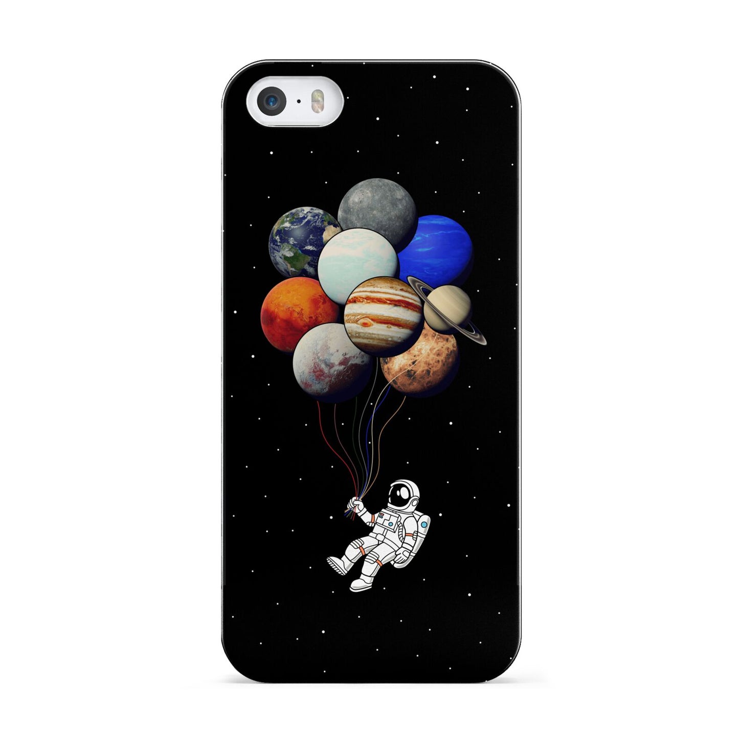 Astronaut Planet Balloons Apple iPhone 5 Case