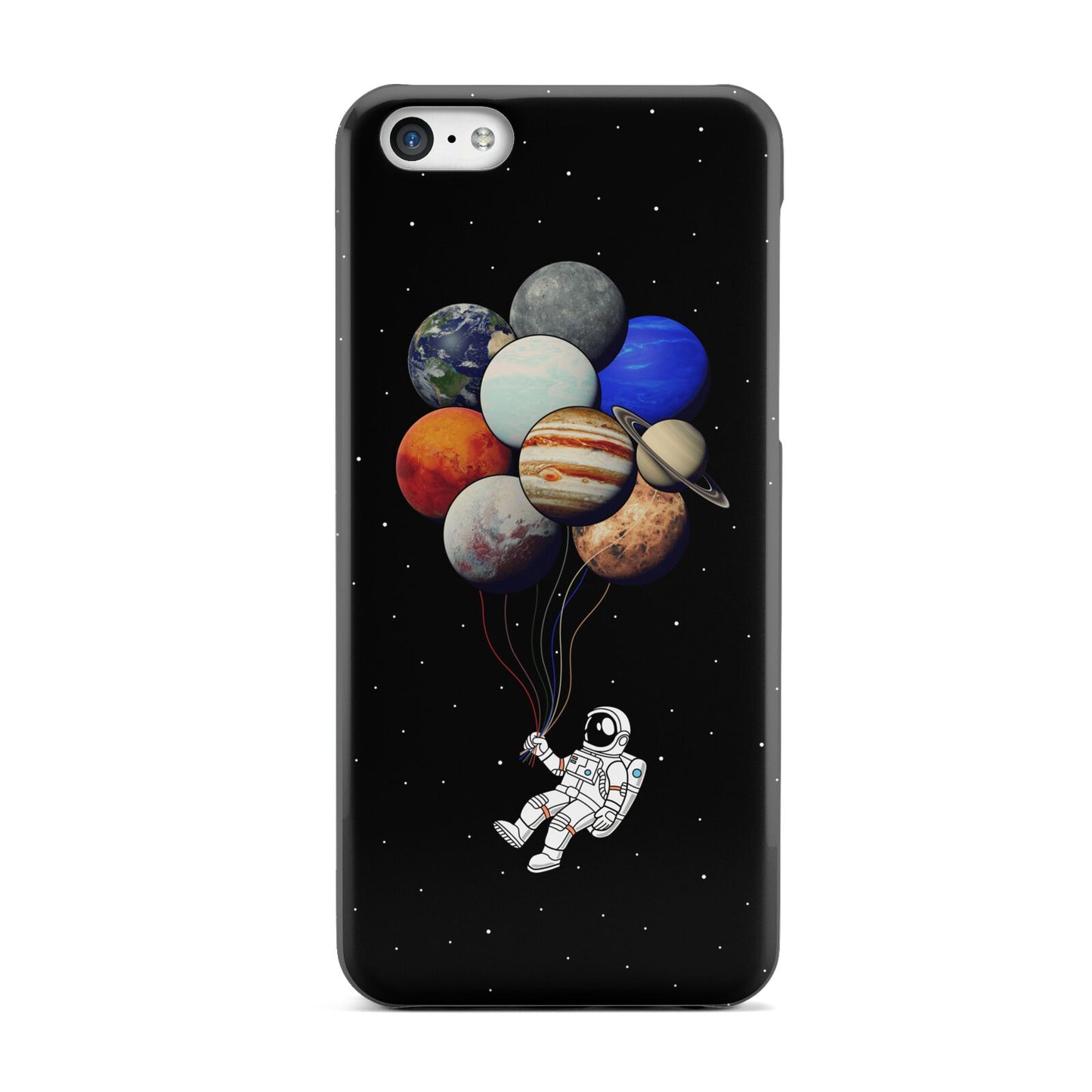 Astronaut Planet Balloons Apple iPhone 5c Case