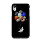 Astronaut Planet Balloons Apple iPhone XR White 3D Tough Case