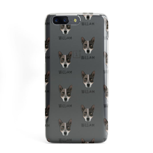 Australian Cattle Dog Icon with Name OnePlus Case