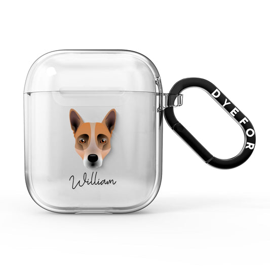 Australian Cattle Dog Personalised AirPods Clear Case