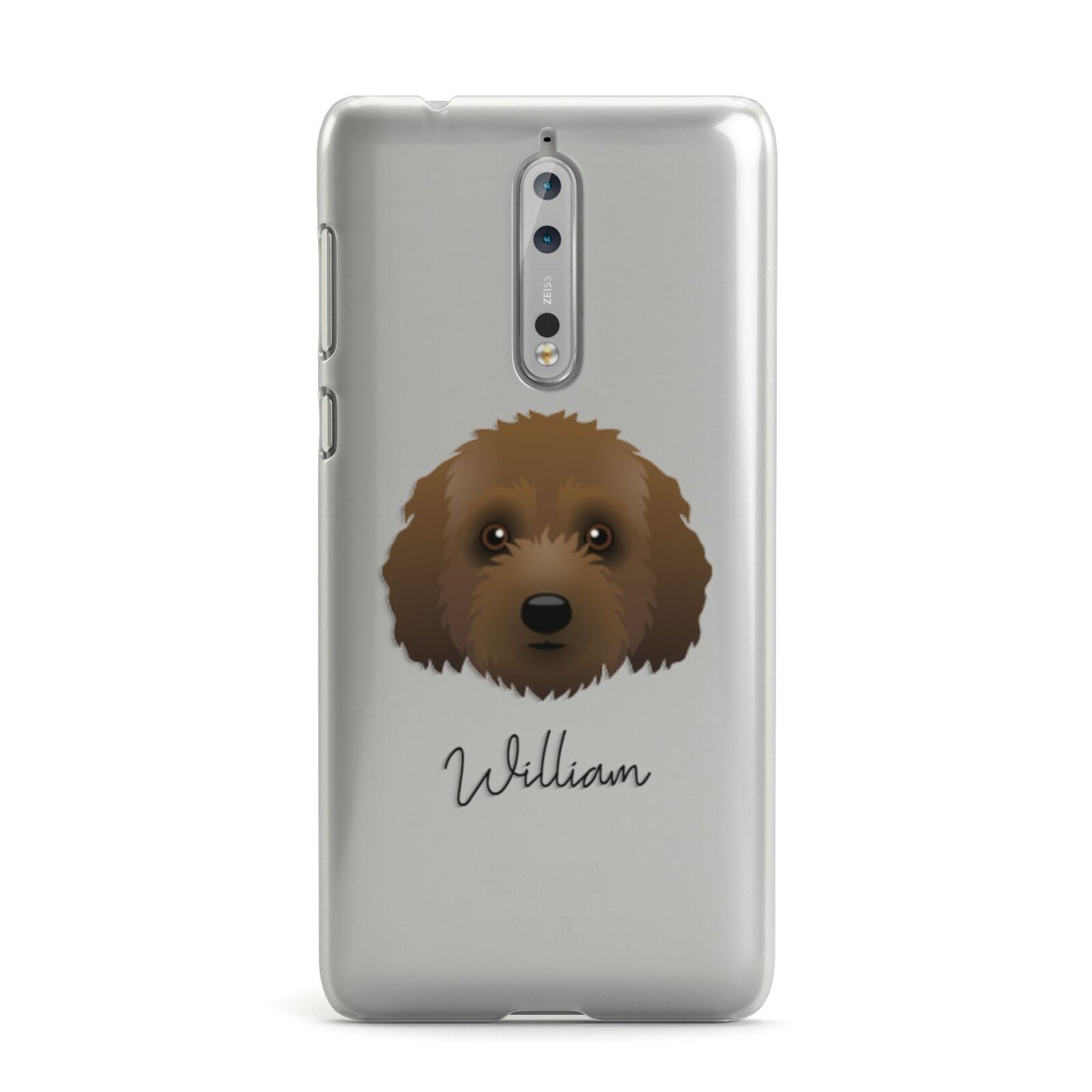 Australian Labradoodle Personalised Nokia Case