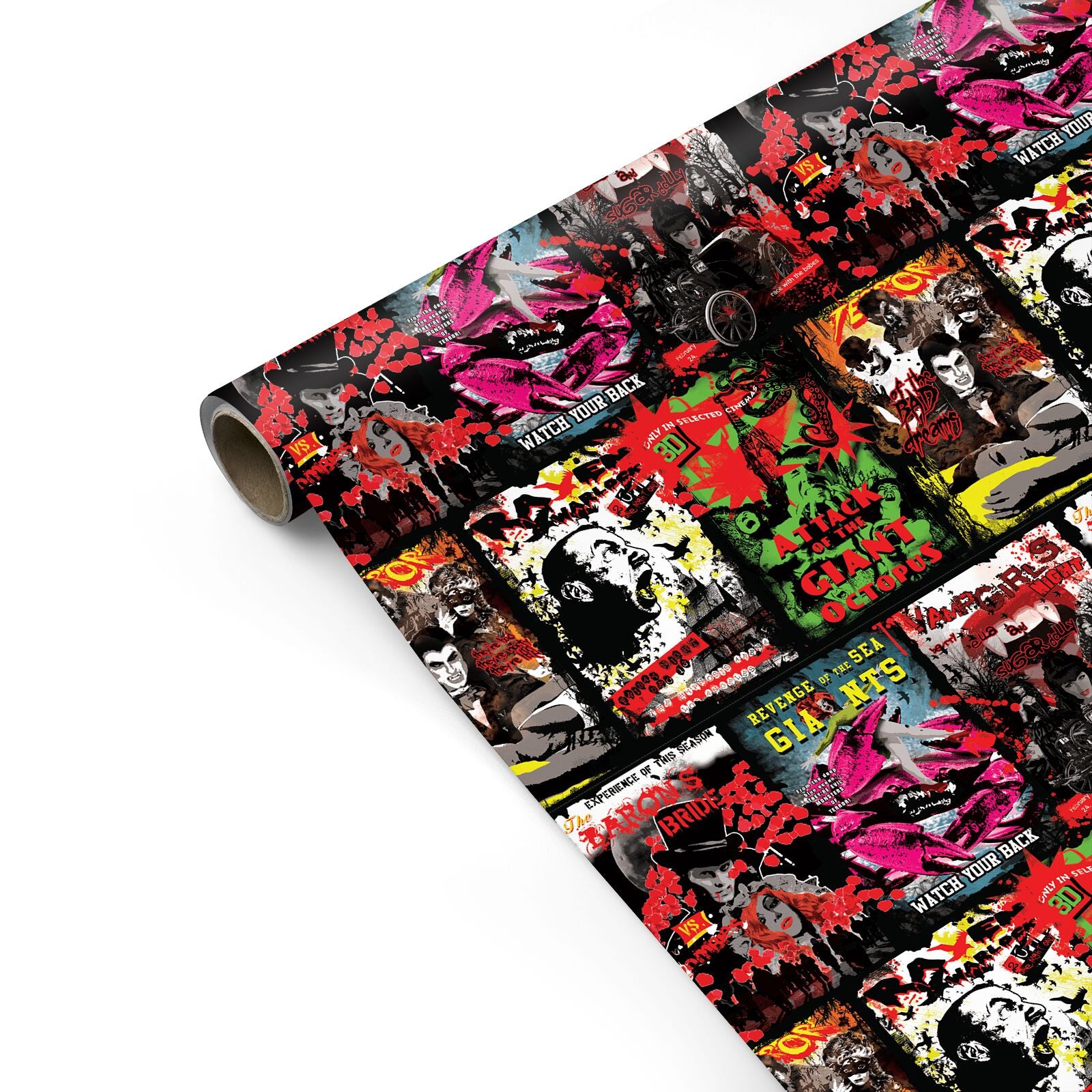 B Movie Posters Personalised Gift Wrap