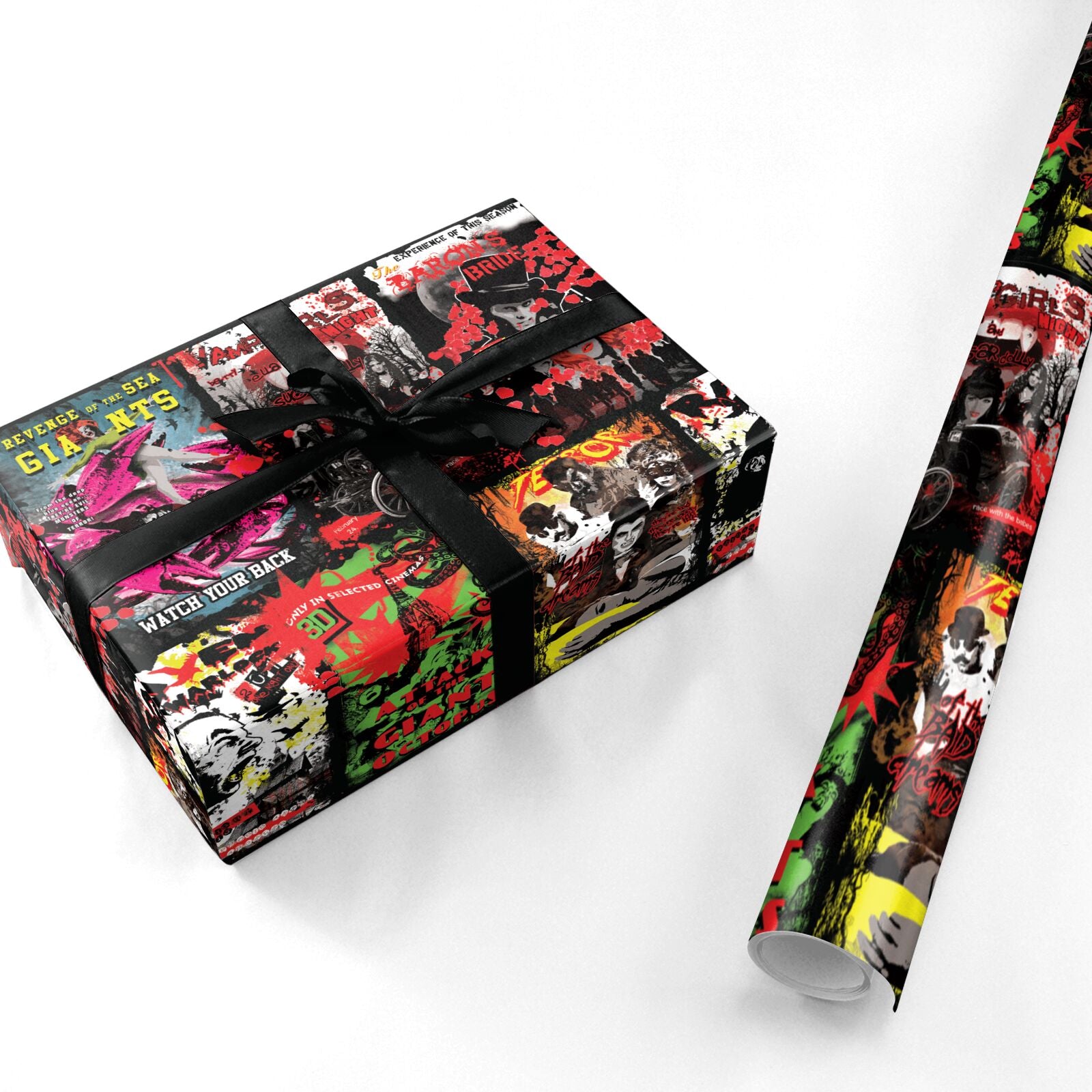 B Movie Posters Personalised Wrapping Paper