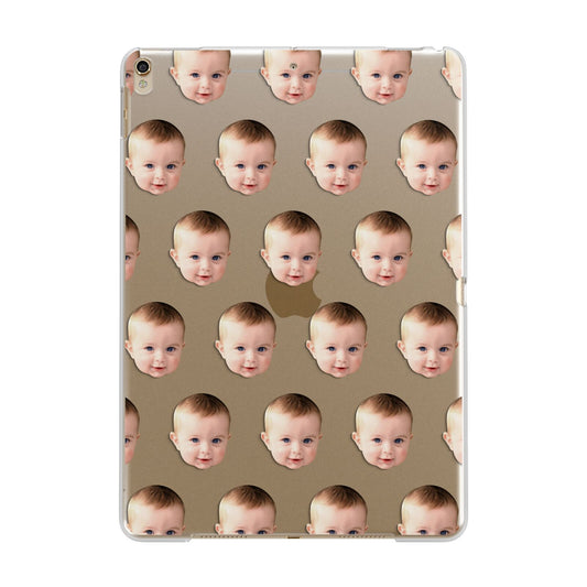 Baby Face Apple iPad Gold Case