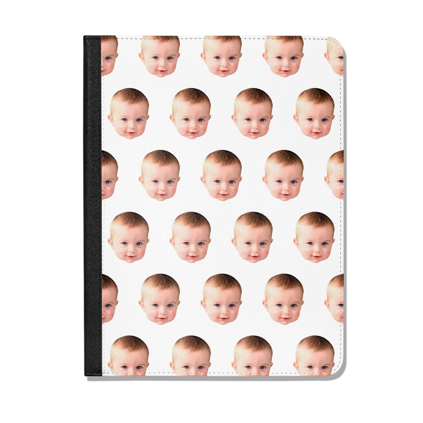 Baby Face Apple iPad Leather Folio Case