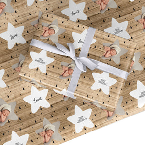 Baby Photo Upload Wrapping Paper