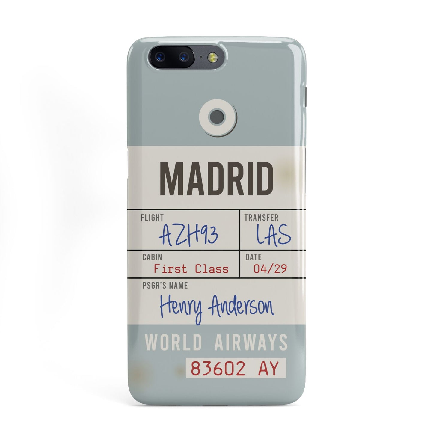 Baggage Tag OnePlus Case