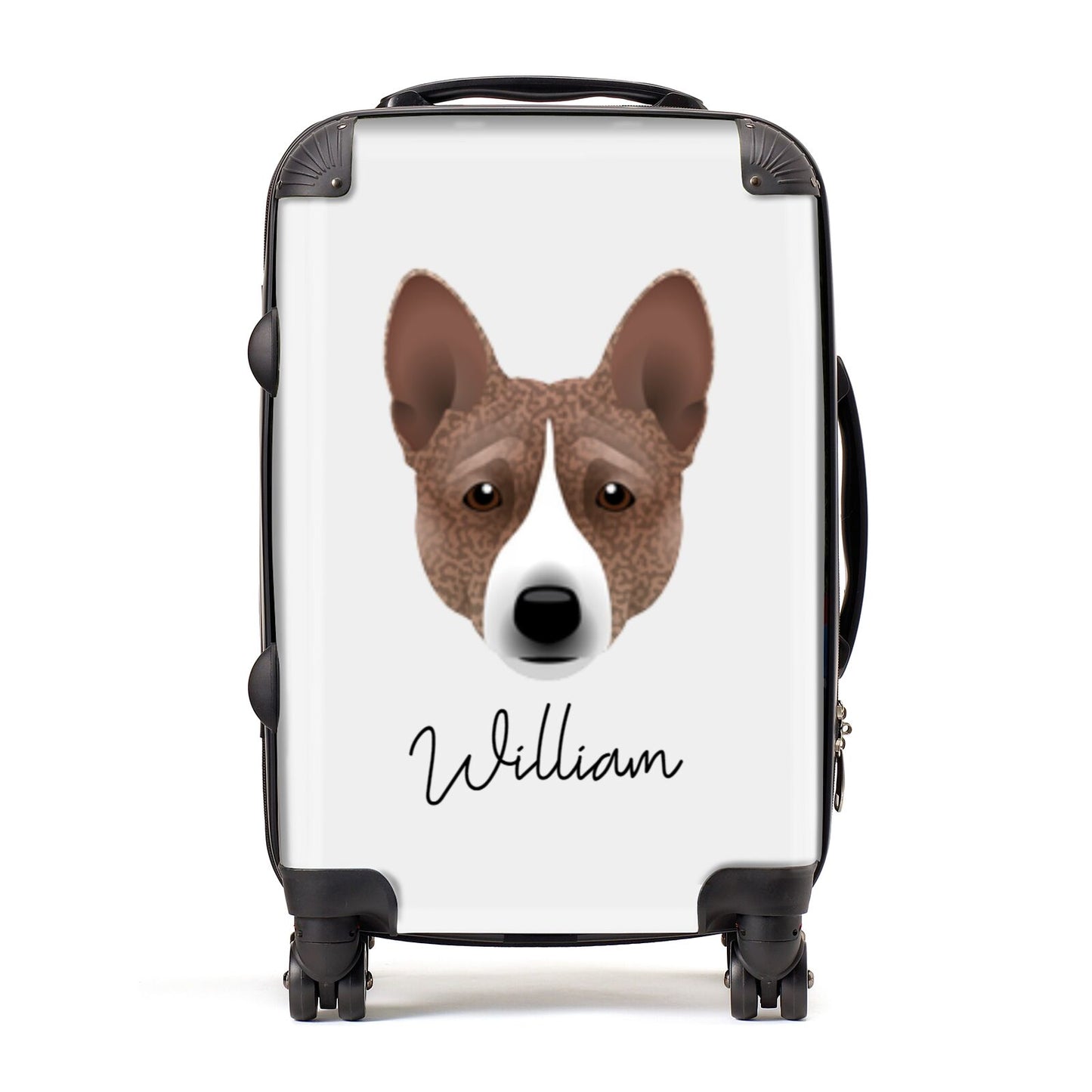 Basenji Personalised Suitcase