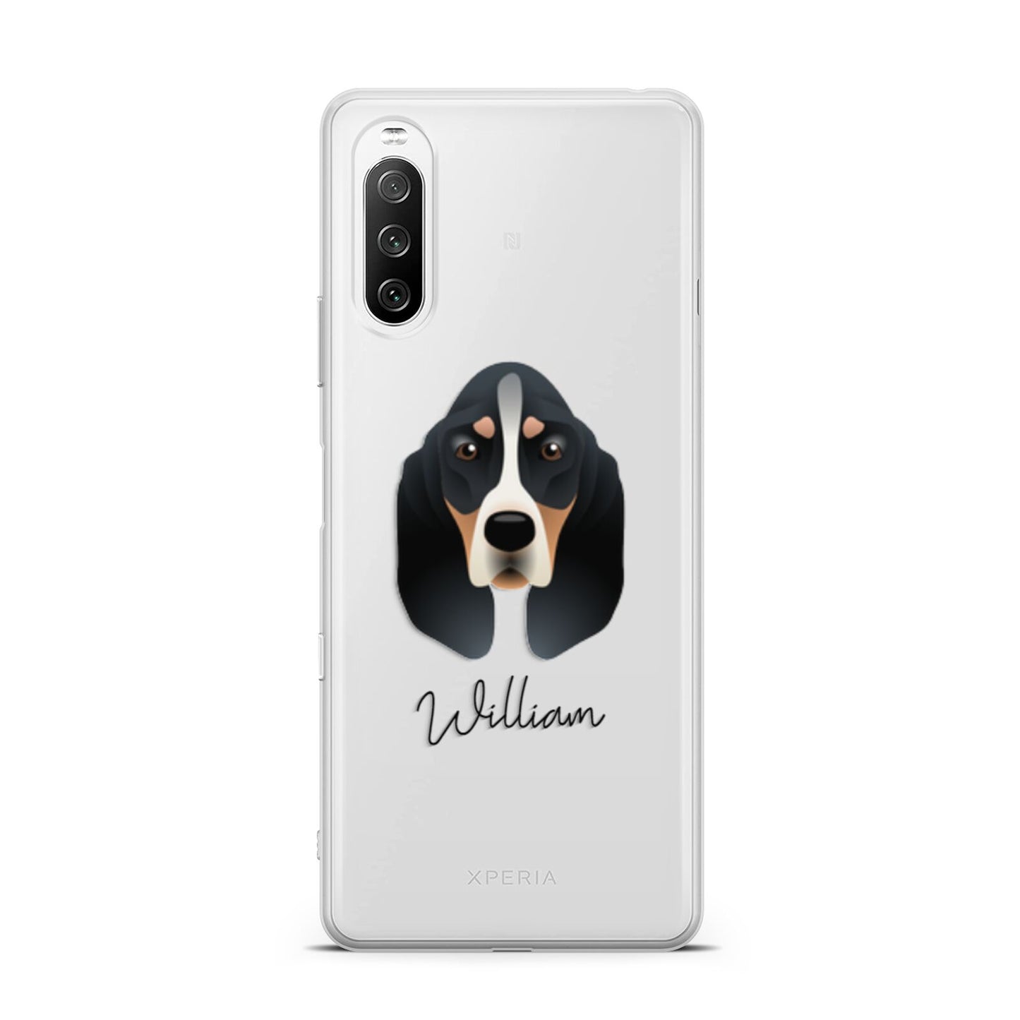 Basset Bleu De Gascogne Personalised Sony Xperia 10 III Case