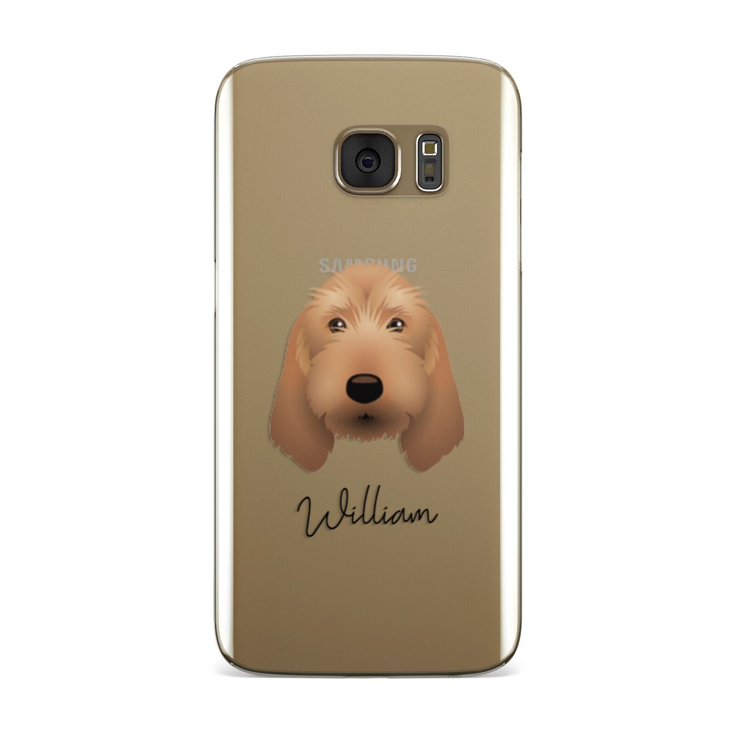 Basset Fauve De Bretagne Personalised Samsung Galaxy Case