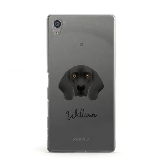 Bavarian Mountain Hound Personalised Sony Xperia Case