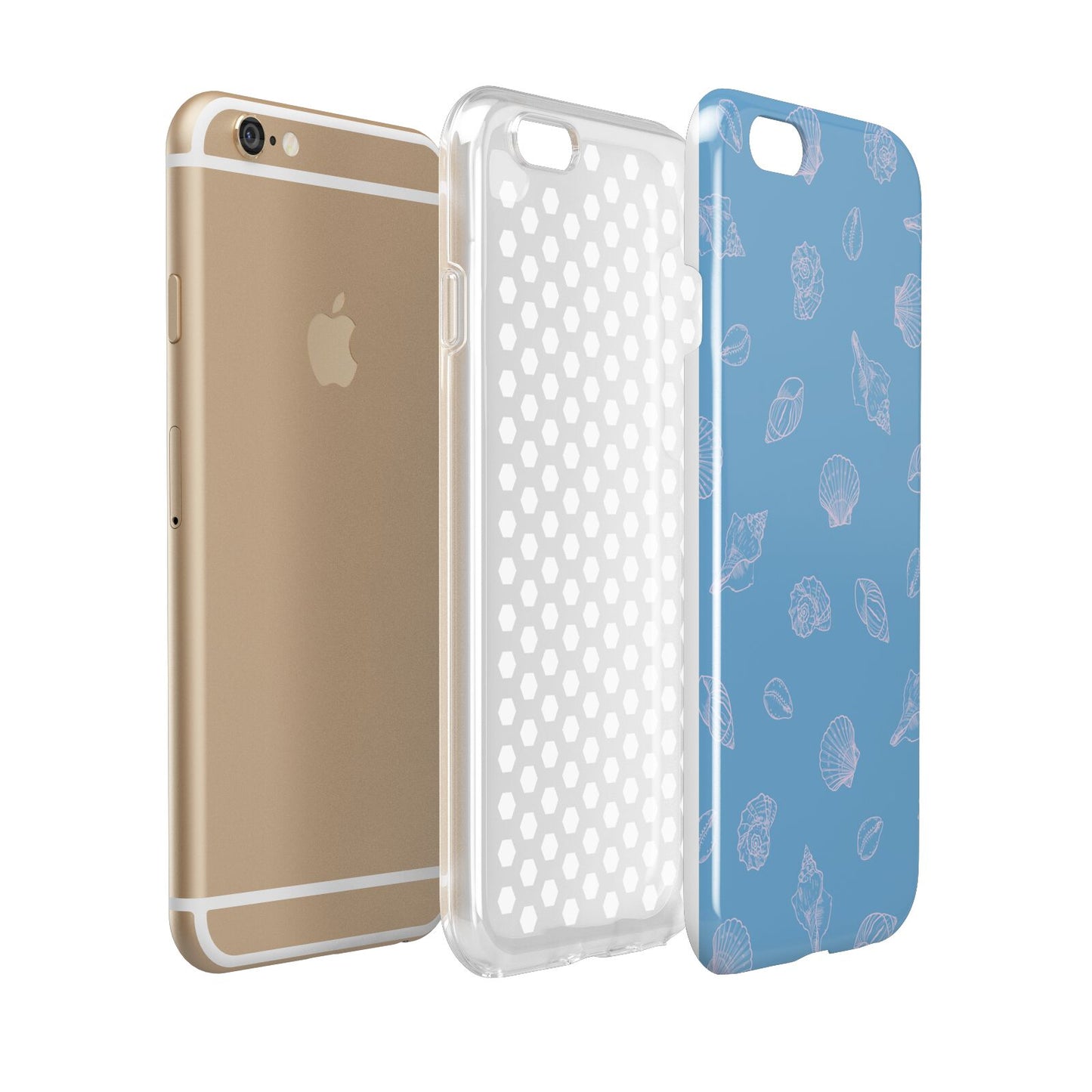 Beach Shell Apple iPhone 6 3D Tough Case Expanded view